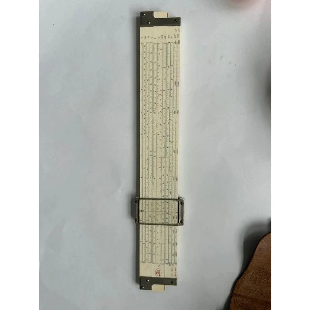 Vintage Frederick Post versalog 1460 slide rule ruler